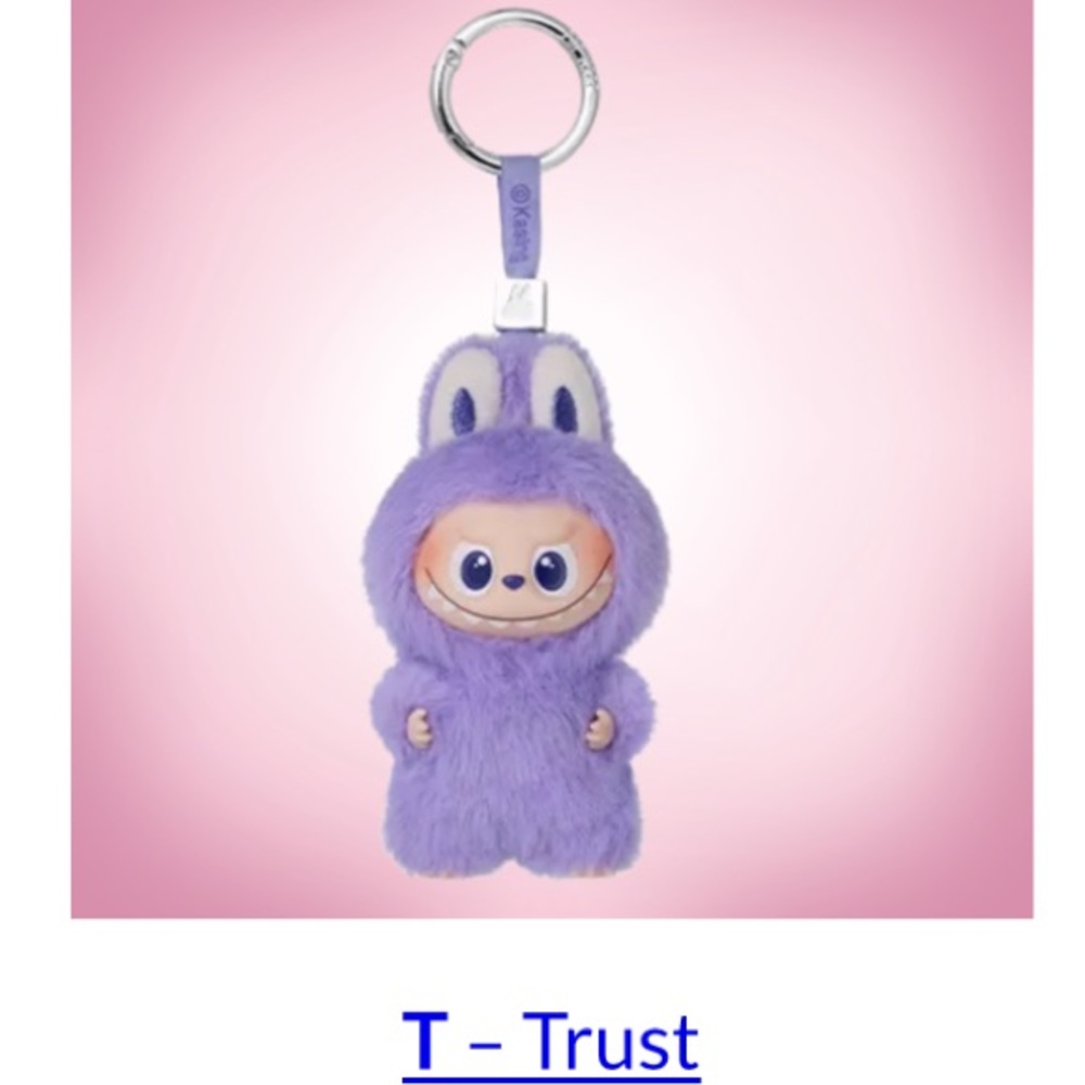 Labubu T pin for love plush pendant new drop August 28th V4